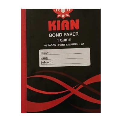 1 Quire Counter book A4