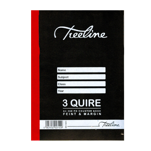 3 Quire Counter book A4