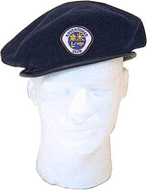 Adventurer navy blue beret