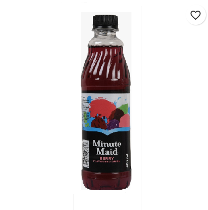 Minute maid refresh Berry 400mls
