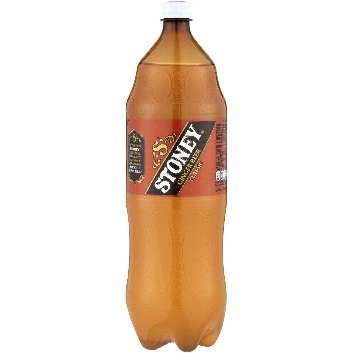 2L Stoney ginger beer soft drink