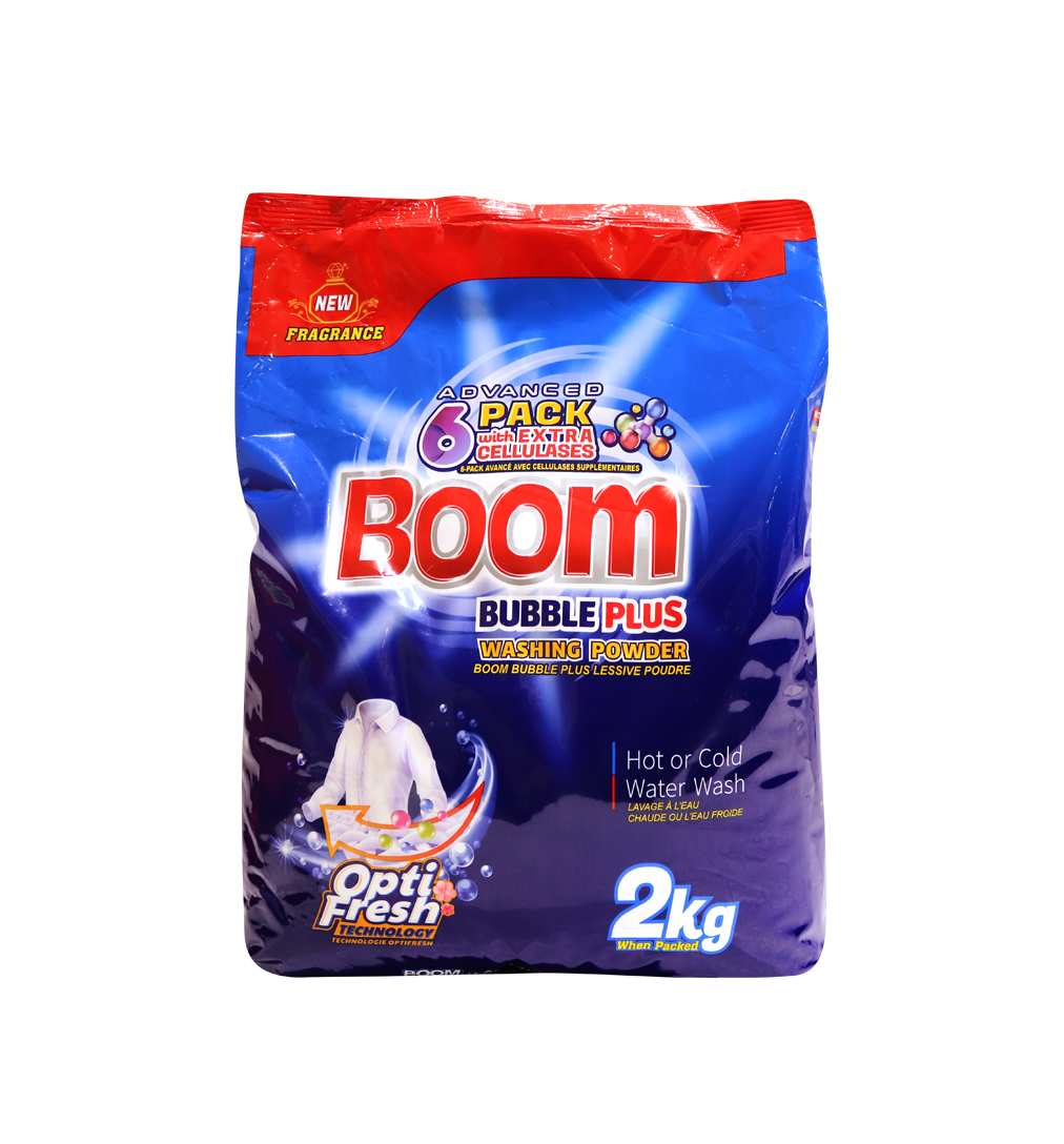 Boom washing powder