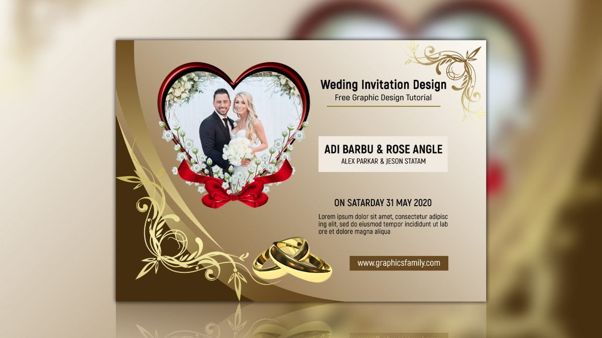Wedding card Designing