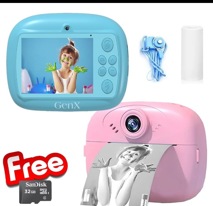 Kids Instant Print Camera