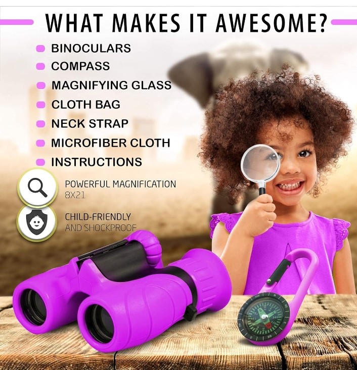 Kids Binoculars Adventure Set