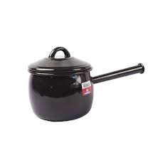 Kango Bellied Pot Black 1.7L