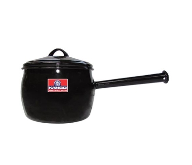 Kango Bellied Pot Black 5.7L